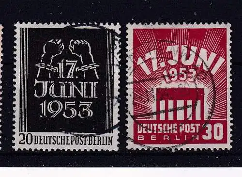 Berlin (West)  Nr 110/11 Gestempelt (Posten)