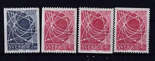 Schweden  Nr 614/15 Postfrisch / **