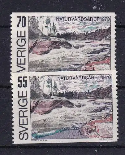 Schweden  Nr 674/75 Postfrisch / **