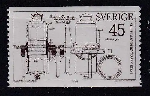 Schweden  Nr 841 Postfrisch / **