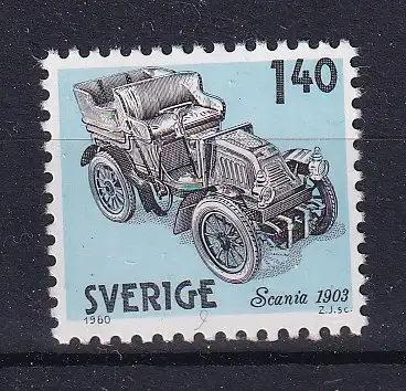Schweden  Nr 1121 Postfrisch / **