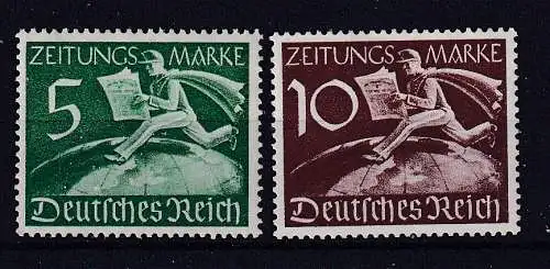 Deutsches Reich  Nr Z 738/39 Postfrisch / **