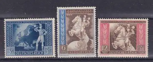 Deutsches Reich  Nr 820/22 Postfrisch / **