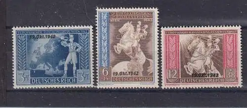 Deutsches Reich  Nr 823/25 Postfrisch / **