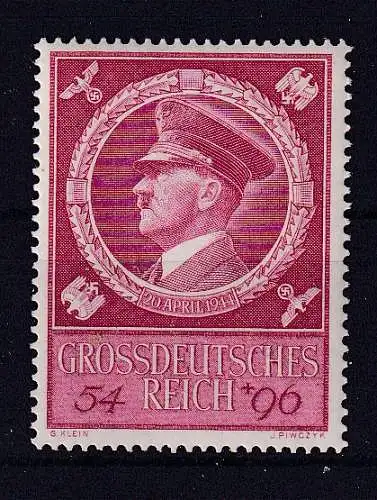 Deutsches Reich  Nr 887 Postfrisch / **