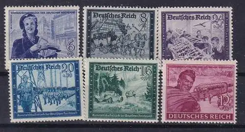 Deutsches Reich  Nr 888/93 Postfrisch / **