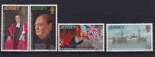 Großbritannien-Jersey  Nr 26/29 Postfrisch / **