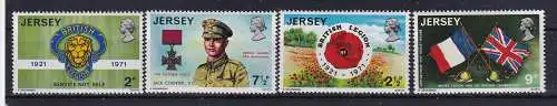 Großbritannien-Jersey  Nr 53/56 Postfrisch / **