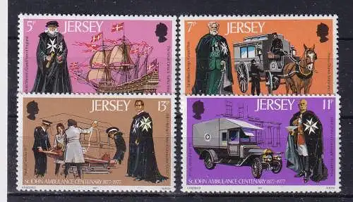 Großbritannien-Jersey  Nr 164/67 Postfrisch / **