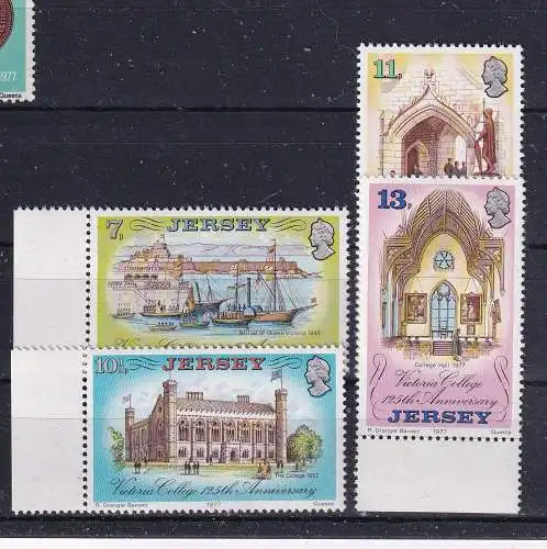 Großbritannien-Jersey  Nr 168/71 Postfrisch / **