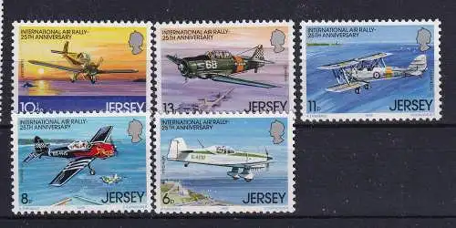 Großbritannien-Jersey  Nr 198/202 Postfrisch / **
