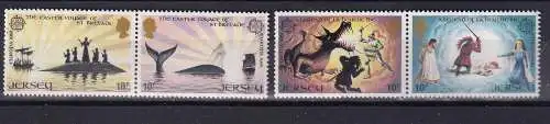Großbritannien-Jersey  Nr 253/56 Postfrisch / **