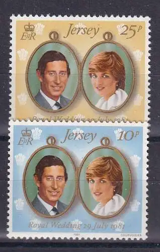 Großbritannien-Jersey  Nr 262/63 Postfrisch / **