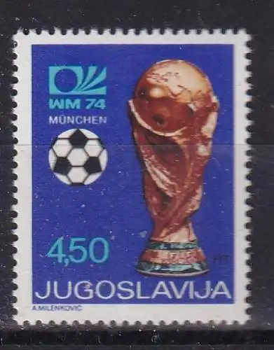 Jugoslawien  Nr 1567 Postfrisch / **