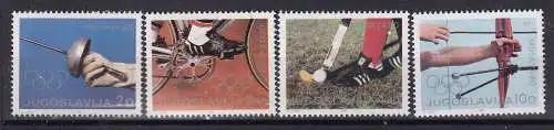 Jugoslawien  Nr 1824/27 Postfrisch / **