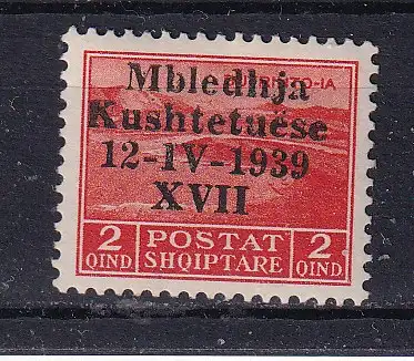 Albanien  Nr 285 Postfrisch / **