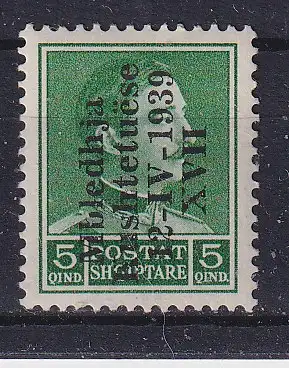 Albanien  Nr 286 Postfrisch / **