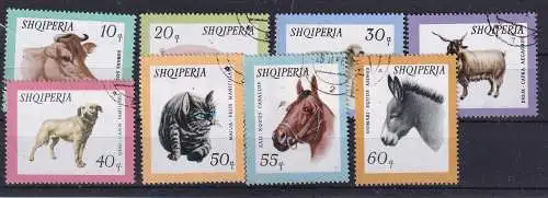 Albanien  Nr 1028/35 Gestempelt (Posten)