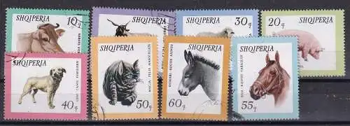 Albanien  Nr 1028/35 Gestempelt (Posten)