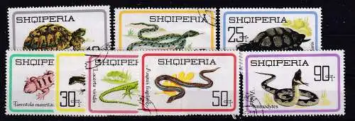 Albanien  Nr 1083/90 Gestempelt (Posten)