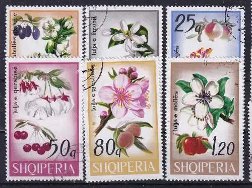 Albanien  Nr 1362/67 Gestempelt (Posten)