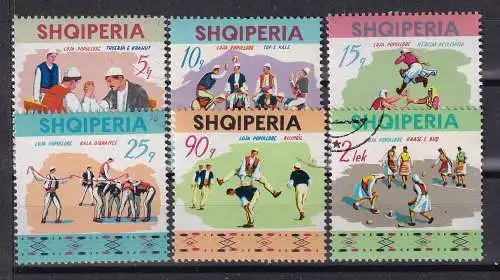 Albanien  Nr 1570/75 Gestempelt (Posten)