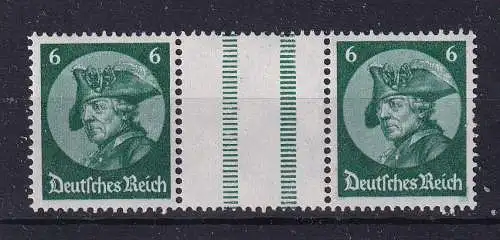Deutsches Reich  Nr WZ 9 Postfrisch / **