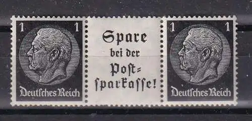 Deutsches Reich  Nr W 98 Postfrisch / **