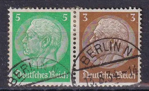 Deutsches Reich  Nr W 60 Gestempelt (Posten)