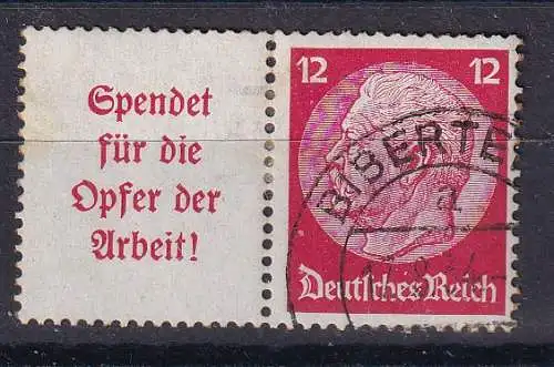 Deutsches Reich  Nr W 61 Gestempelt (Posten)