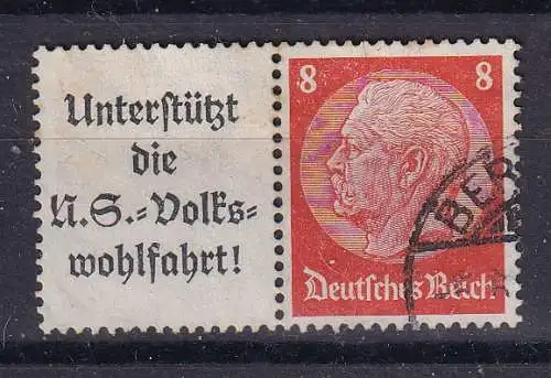 Deutsches Reich  Nr W 63 Gestempelt (Posten)