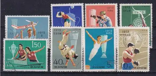 Korea-Nord  Nr 1237/44 Gestempelt (Posten)