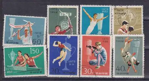 Korea-Nord  Nr 1237/44 Gestempelt (Posten)