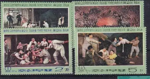 Korea-Nord  Nr 1250/53 Gestempelt (Posten)