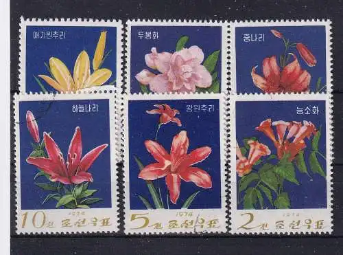 Korea-Nord  Nr 1275/80 Gestempelt (Posten)