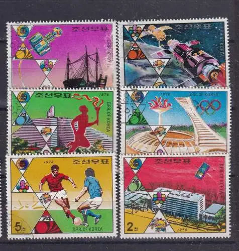Korea-Nord  Nr 1523/28 Gestempelt (Posten)