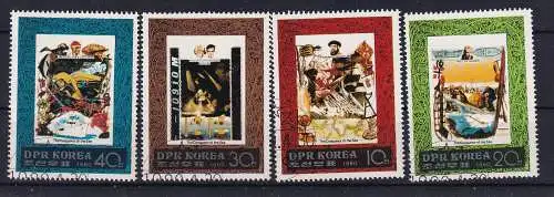 Korea-Nord  Nr 1985/88 Gestempelt (Posten)