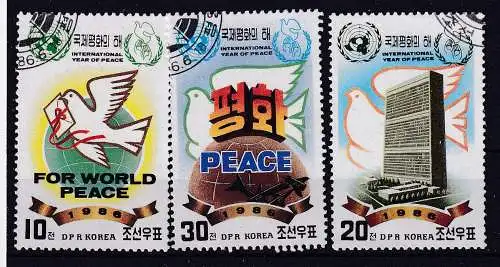 Korea-Nord  Nr 2747/49 Gestempelt (Posten)