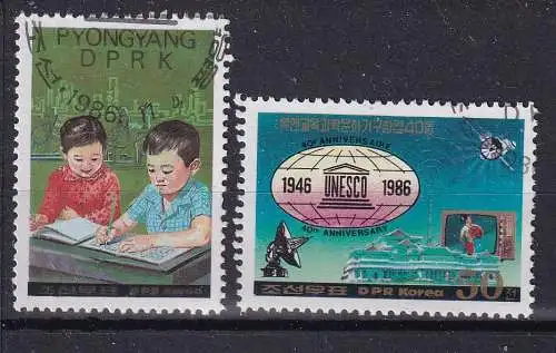 Korea-Nord  Nr 2782/83 Gestempelt (Posten)
