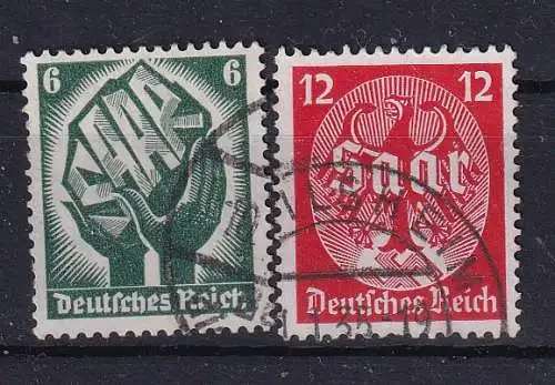 Deutsches Reich  Nr 544/45 Gestempelt (Posten)