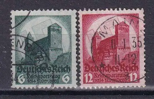 Deutsches Reich  Nr 546/47 Gestempelt (Posten)