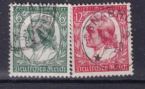 Deutsches Reich  Nr 554/55 Gestempelt (Posten)