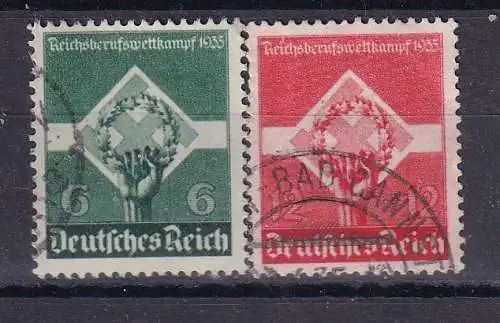 Deutsches Reich  Nr 571/72 Gestempelt (Posten)