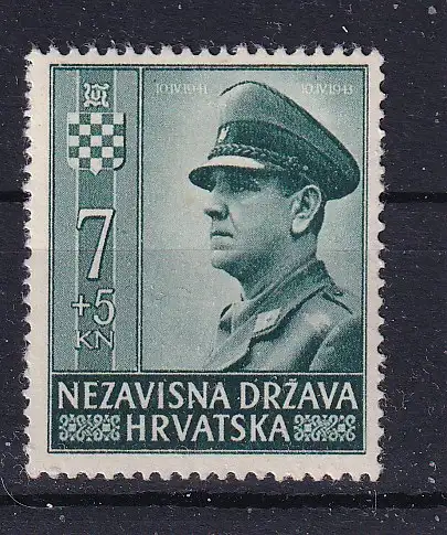 Kroatien  Nr 101 Postfrisch / **