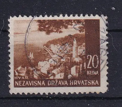 Kroatien  Nr 62 Gestempelt (Posten)