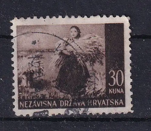 Kroatien  Nr 63 Gestempelt (Posten)