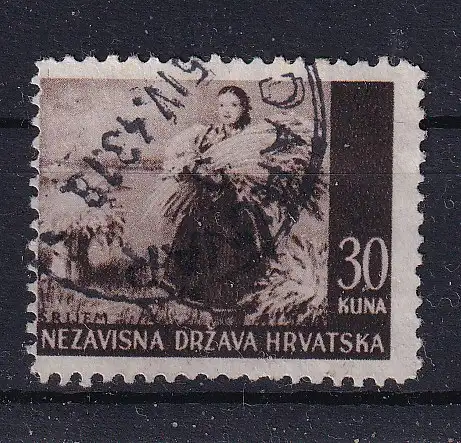 Kroatien  Nr 63 Gestempelt (Posten)