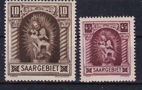 Saargebiet/Saarland  Nr 102/03 Postfrisch / **