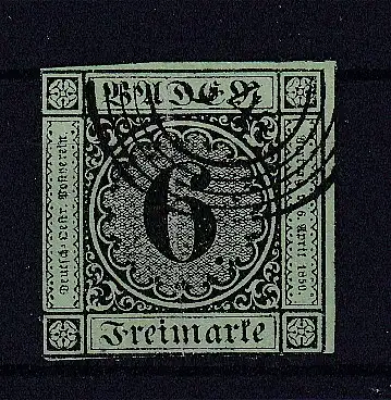 Altdeutschland Baden  Nr 3 Gestempelt (Posten)