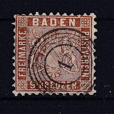 Altdeutschland Baden  Nr 15 Gestempelt (Posten)